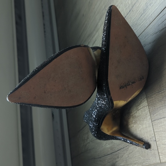 Ted Baker black glittery heels - Picture 3 of 3